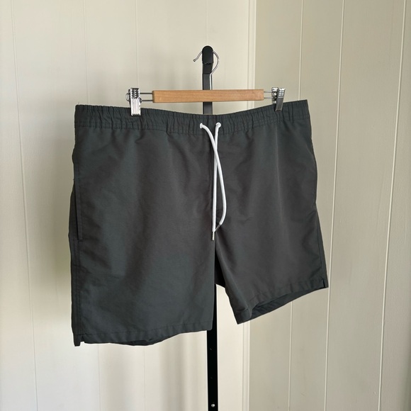 Bonobos Blue Mesh Lined Banded Drawstring Preppy Swim Trunks Mens 40x7 *NOTE - Picture 2 of 6